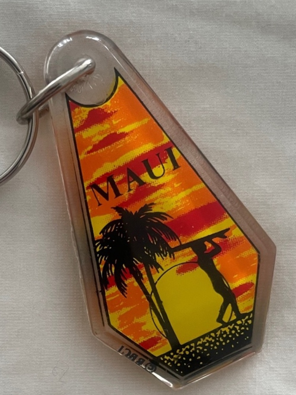 ๐
*Maui Sunset Keychain - Vibrant & Tropical!* ๐ด